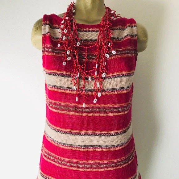 LAUREN Ralph Lauren PETITE Linen Blend TANK TOP PL - Picture 5 of 12